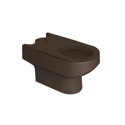 Bacia para Caixa Acoplada Carrara Marrom fosca Deca P.606.22
