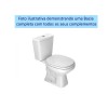 Bacia para caixa acoplada Aspen P.750.17 - Deca - vista 4