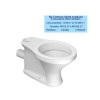 Bacia para caixa acoplada Com Saida Horizontal Ravena P.900.17 - Deca - vista 2