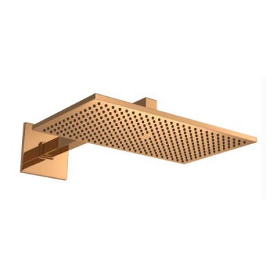 Chuveiro com Tubo Parede Unic 40cm Red Gold Deca 1969.GL.CT.040.RD