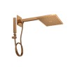 Chuveiro com Desviador e Ducha Manual Unic 40cm Red Gold 1969.GL.DES.040.RD - Deca - vista 2