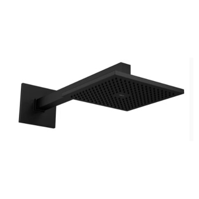 Chuveiro Com Tubo De Parede Quadrado Black Matte Deca 1992.BL.CT.MT