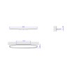 Prateleira Aberta 90cm Louça Jader Almeida Branco A.304.17 - Deca - vista 2