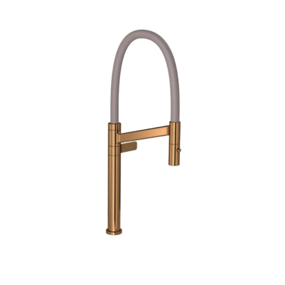 Torneira Mesa Cozinha Bica Alta Colore Red Gold e Fendi 1189.GL.RD.FD - Deca