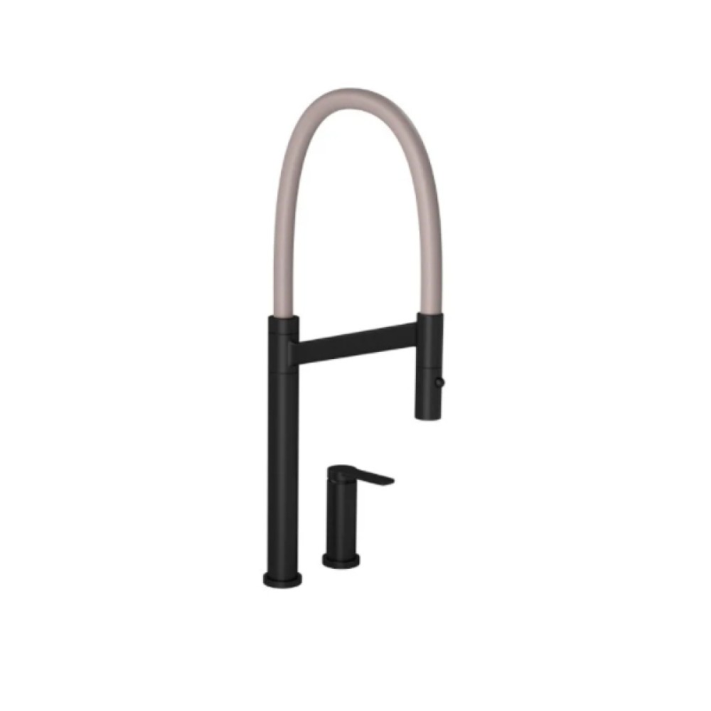 Monocomando Mesa Cozinha Bica Alta Colore Black Matte e Fendi 2289.BL.MT.FD - Deca