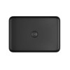 Cuba Inox Lavatorio Retangular Apoio 50cm Black Matte LI.13050.BL.MT.VAL - Deca - vista 2