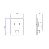 Misturador Monocomando 4 Vias Unic Dark Antracite 2994.GF90.MT - Deca - vista 2