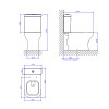 Bacia Para Caixa Acoplada Axis Barbante P.470.26 - Deca - vista 3