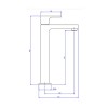 Torneira Black Matte Bica Alta Mesa Para Cuba De Apoio Unic 1189.BL90.MT - Deca - vista 2