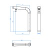 Bica Monocomando Mesa Cozinha You Click Inox 1291.INX99 - Deca - vista 2