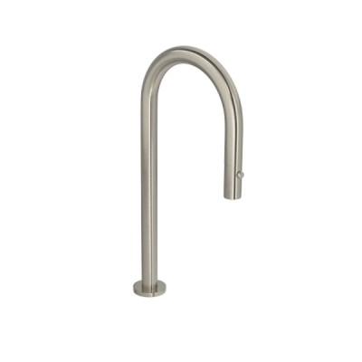 Bica Monocomando Alta Mesa Cozinha You Curva Inox 1292.INX99 - Deca