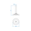 Acionamento Monocomando Mesa Cozinha You Joys Corten 4992.CT99.MT.03 - Deca - vista 2