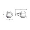 Torneira Elétrica Maxi Parede Branco 220V/5500W - Lorenzetti - vista 2