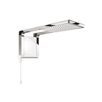 Chuveiro Elétrico Acqua Storm Eletrônico Branco/Cromado 220V/7800W Lorenzetti