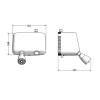 Chuveiro Elétrico Jet-Turbo Multitemperatura Branco 220V/7800W - Lorenzetti - vista 2