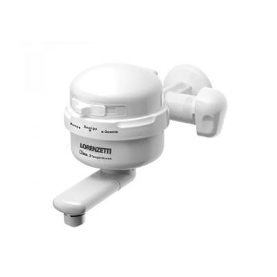 Torneira Elétrica Clean 3T Parede Branco 220V/5400W - Lorenzetti