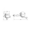 Torneira Elétrica Clean 3T Parede Branco 220V/5400W - Lorenzetti - vista 2