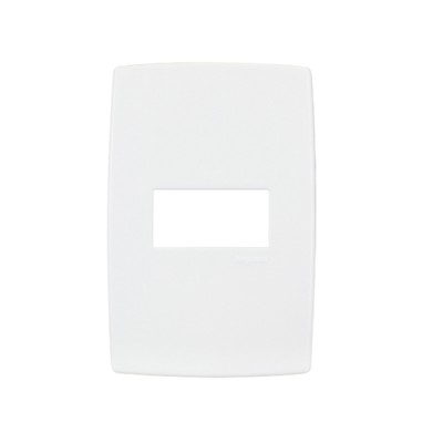 Placa sem Suporte 4x2 um módulo horizontal Pial Plus Pial Legrand