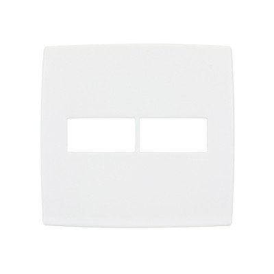 Placa sem Suporte 4x4 dois módulos Horizontal Pial Plus Pial Legrand
