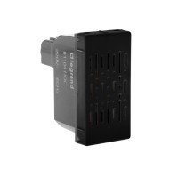 Módulo de Campainha Cigarra 127V Preto Plus+ Pial Legrand