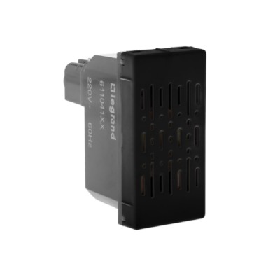 Módulo de Campainha Cigarra 127V Preto Plus+ Pial Legrand