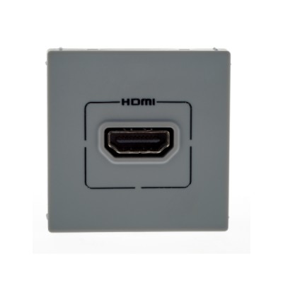 Módulo Tomada HDMI Cinza Plus+ Pial Legrand