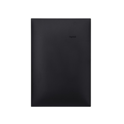 Placa sem Suporte 4x2 Cega Preto Plus+ Pial Legrand