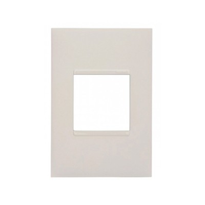 Placa sem Suporte 4x2 dois módulos Adjacentes Branco Plus + Pial Legrand