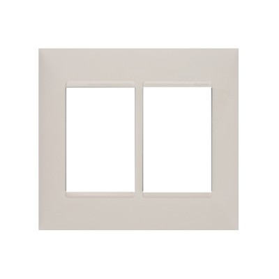 Placa sem Suporte 4x4 seis módulos adjacentes Branco Plus+ Pial Legrand