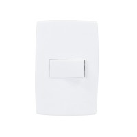 Conjunto Interruptor Simples 10A Horizontal Pial Plus Pial Legrand