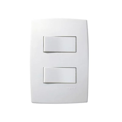 Conjunto Interruptor Paralelo 10A Duplo Pial Plus Pial Legrand