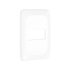 Placa com Suporte 4x2 um módulo horizontal Branco Pial Pop - Pial Legrand - vista 2