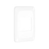 Placa com Suporte 4x2 dois módulos adjacentes Branco Pial Pop - Pial Legrand - vista 3