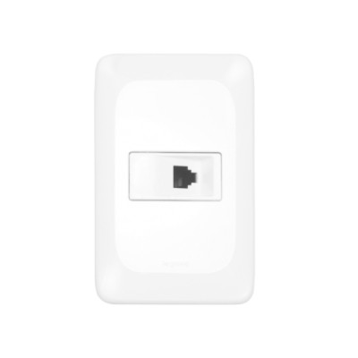 Conjunto Tomada Telefone RJ11 Pial Pop - Pial Legrand