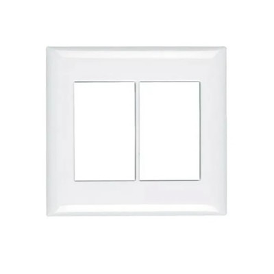 Placa sem Suporte 4x4 seis módulos adjacentes Thesi Up Bticino