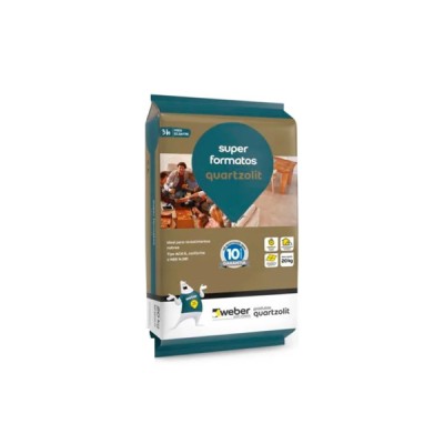 Argamassa Super Formatos Branco 20kg - Quartzolit