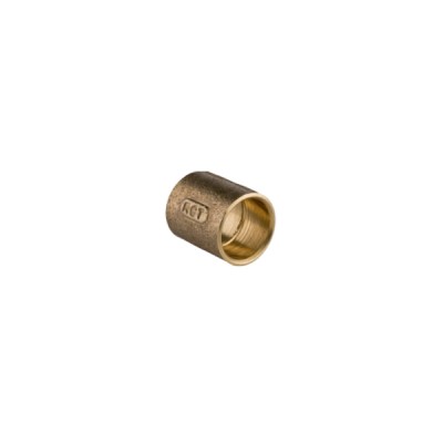 Luva 15mm em Latão com solda Rumo Certo