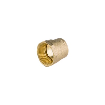 Conector Fêmea 28mm em Latão Com Solda Rumo Certo