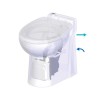 SFA SANICOMPACT C4 Vaso Sanitário com bomba triturador com assento softclose 220V C4LVBR - Sanitrit - vista 2