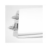 Assento para Vaso Sanitário Poliéster para Link/Carrara/Belle Époque (Deca) Slow Close (reb.Oculto) Branco - Sedile - vista 3