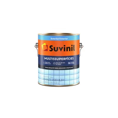 Tinta Époxi Multissuperfícies base água Branco Acetinado 3,6 litros - Suvinil