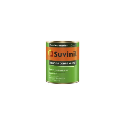 Tinta Acrílica Rende &amp; Cobre Muito Branco 900 ml Suvinil