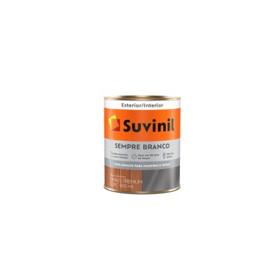 Tinta Esmalte Sempre Branco Acetinado 900ml - Suvinil