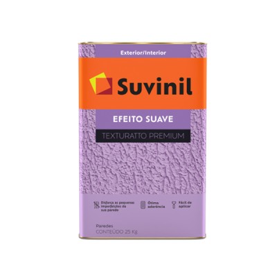 Tinta Texturatto Efeito Suave Branca 22kg - Suvinil