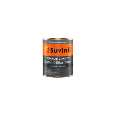 Tinta Esmalte Cor e Proteção Grafite Claro Fosco 900ml - Suvinil
