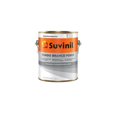 Fundo Branco Fosco 3,6 litros - Suvinil