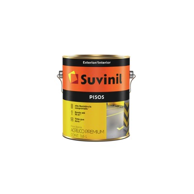 Tinta Piso Amarelo 3,6 Litros - Suvinil