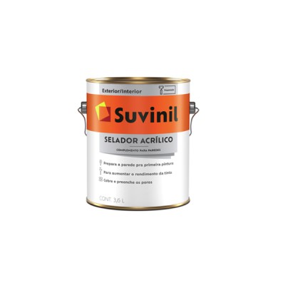 Selador Acrílico 3,6 Litros - Suvinil