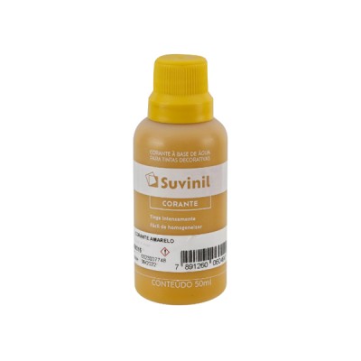 Corante Líquido Amarelo 50ml - Suvinil