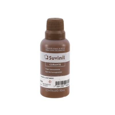 Corante Líquido Castanho 50ml - Suvinil
